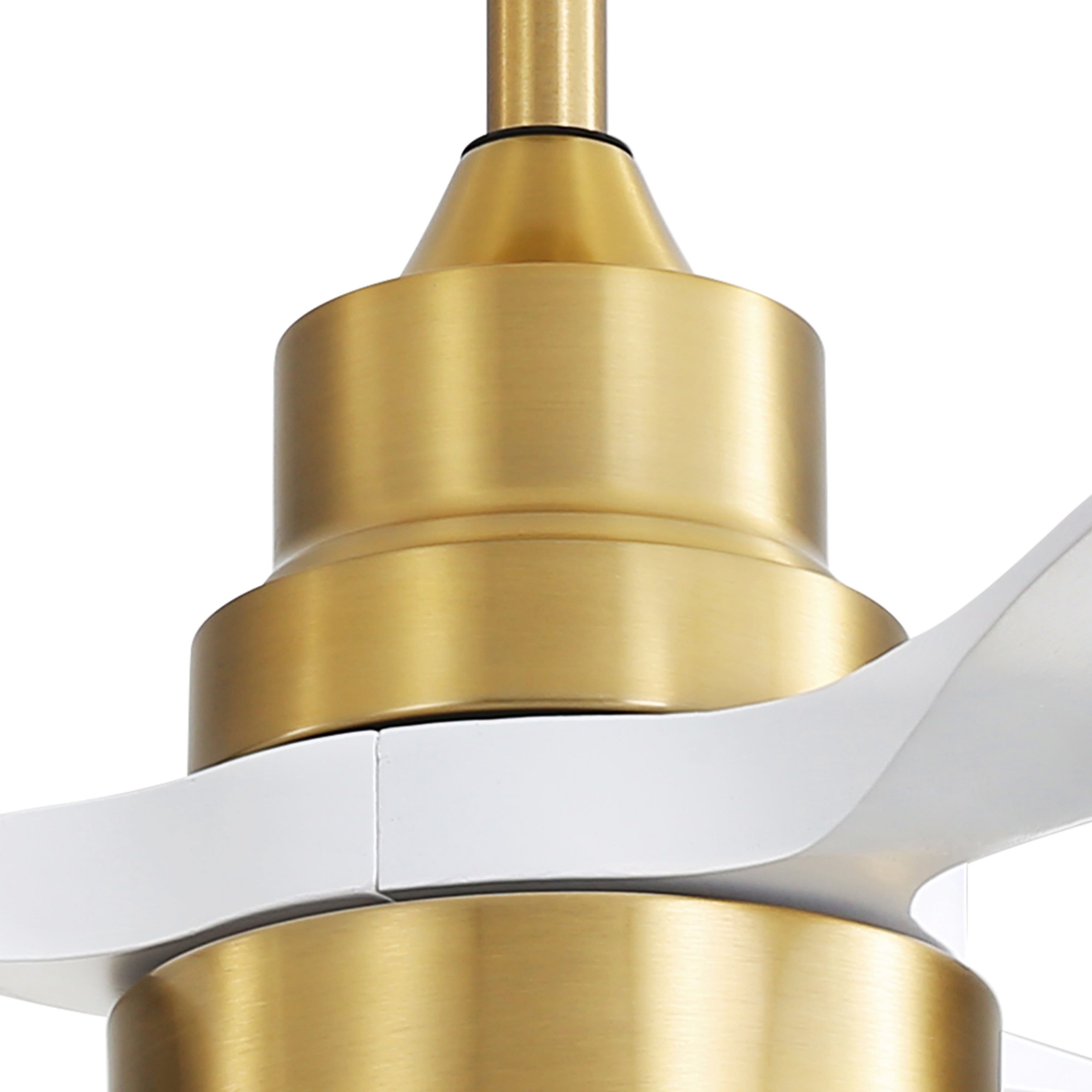 Sofucor 48'' Ceiling Fans with Lights and Remote for Bedroom Gold