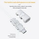 thumbnail image 3 of Protector de cable de silicona Bite Cord Sleeve Wire Winder Protection (Android blanco) WDOplteas Para estrenar, 3 of 8