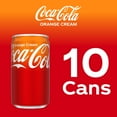 thumbnail image 6 of Coca-Cola Orange Cream Soda, 7.5 oz. mini cans (Pack of 10), 6 of 14