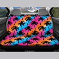 thumbnail image 3 of Uourmeti Palm Tree Tropical Print Soft Bench Seat Covers for Interior Car Interior, Non-Slip Universal Car Seat Cover Cushions Stretch Back Seat Covers, 3 of 7