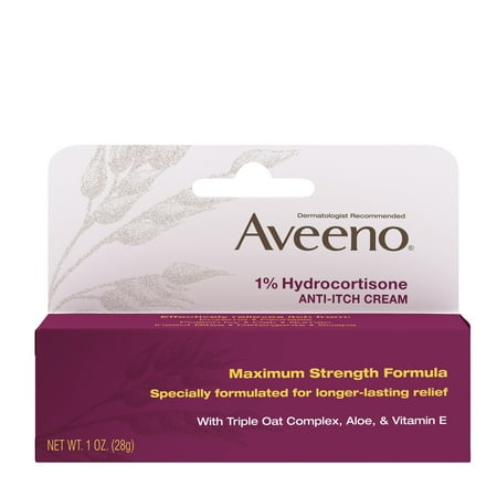 Aveeno Maximum Strength 1% Hydrocortisone Anti-Itch