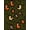 Black, Pattern 3, variant on ODIKA 4'x6' Machine Washable Non-Slip Area Rug, Safari Adventure Wilderness Creatures with Zebra Lion Elephant Design High Traffic Rug, Yellow, 681941