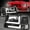Black/Clear, variant on Nuvision for 92-96 Ford F150-F350 Dual LED DRL Headlight Bumper Lamp Black/Clear