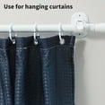 thumbnail image 6 of Msgweeeg Over Door Storage Behind the Door Storage Transform Your Space with Curtain Rod Hooks No Drill Adhesive Bracket Clip 2pcs Easy Install Horizontal Rod Curtain Rod Adhesive Hooks, 6 of 9