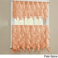 thumbnail image 5 of Chic Sheer Voile Vertical Ruffled Tier Window Curtain Valance or Tier, 5 of 5