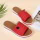 thumbnail image 5 of Sandalias de moda para mujer, zapatillas casuales de suela gruesa para personas de verano perezosas Wmkox8yii hj789, 5 of 6