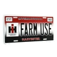 thumbnail image 3 of International Harvester Farm Use Embossed Metal License Plate 16208, 3 of 3