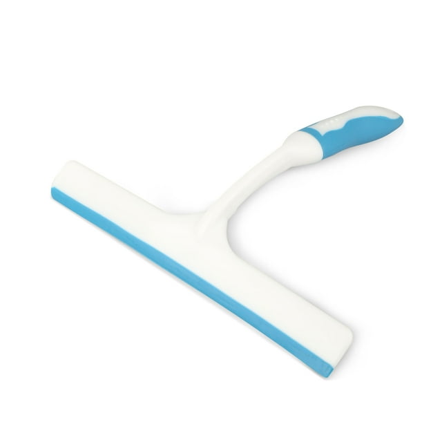 Squeegees Shower, 2PCS/1PCS Streak-Free Handheld Squeegee Cleaner with 10"Rubber Window Cleaning Squeegee Wiper Cleaning Tool for Washing Shower Door, Bathroom, Kitchen, Glass, Car