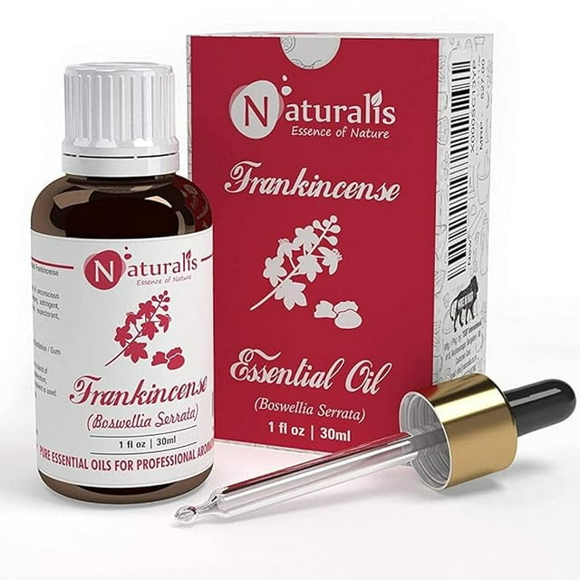 Naturalis Huile d'Encens - Huile d'Encens Pure et Non Diluée pour la Peau - 30ml