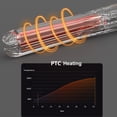 thumbnail image 3 of Pretfy Hair Straightener for Men Short Hair Straightening Iron Dual-Use, 3 of 8