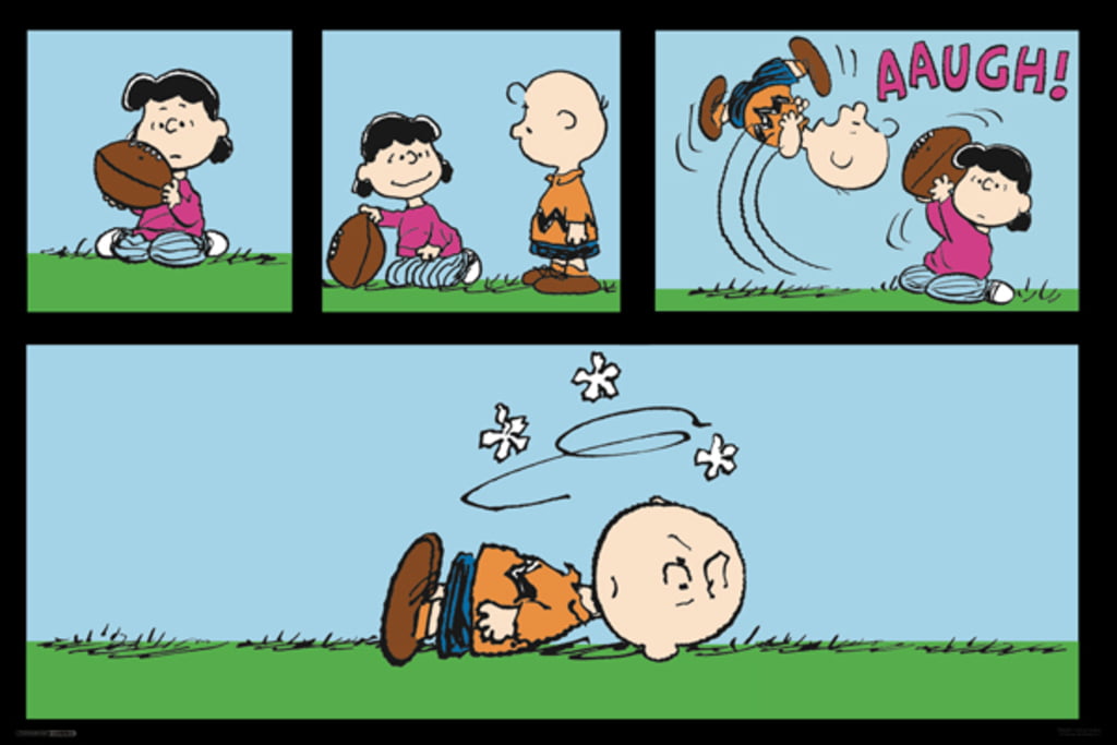 30 Charlie Brown and Lucy Football Personalized Address Labels 