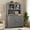 Grey, variant on IdealHouse 63" Tall Kitchen Pantry Cabinet with Drawers, Hutch, Glass Doors, Adjustable Shelves, Freestanding Microwave Stand & Storage Cabinet, Black
