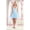 Baby Blue, variant on Juniors Womens Embroidered Short A-line Dress