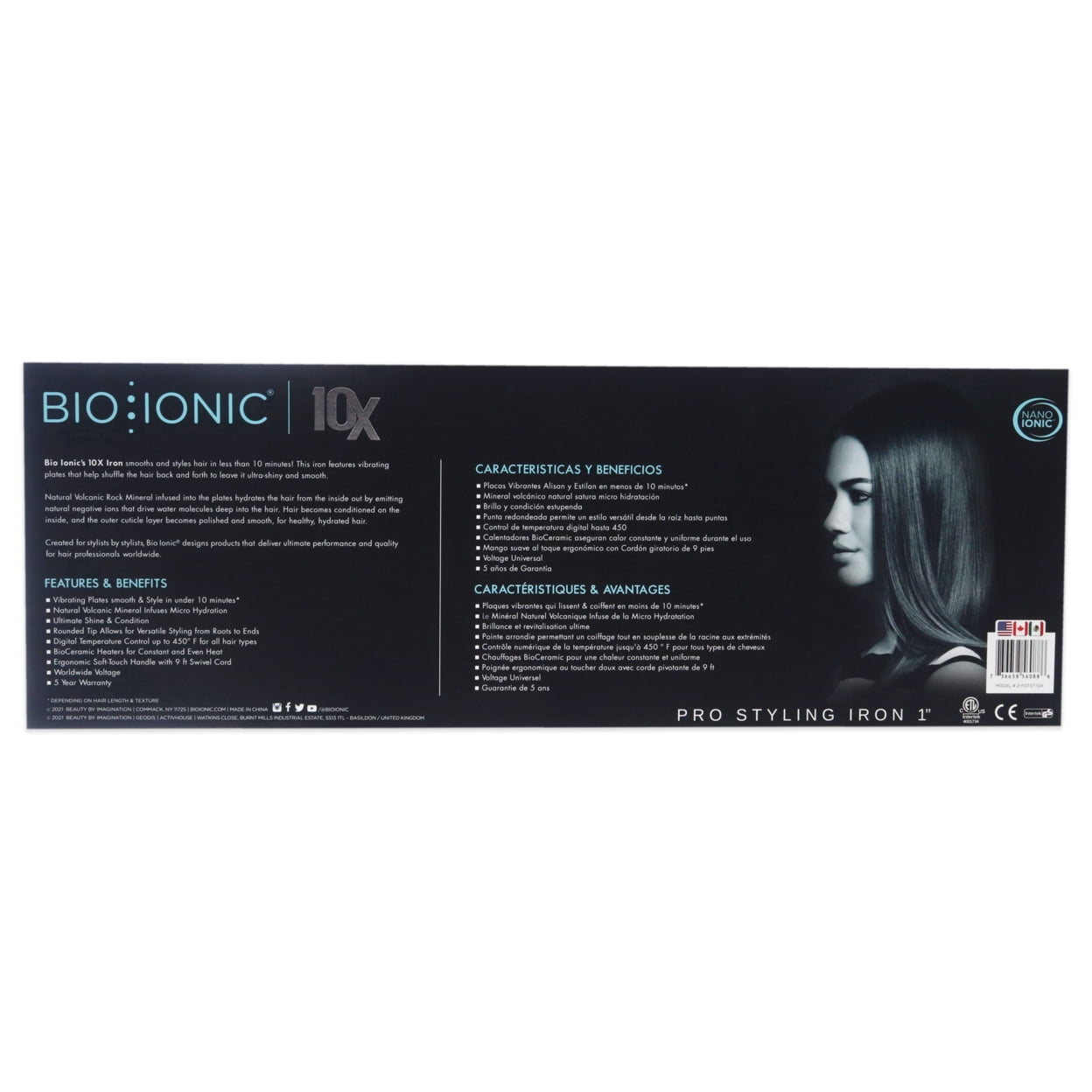 Buy Fer de style Bio Ionic 10X Pro 1 Online Maroc Ubuy