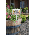 thumbnail image 4 of Eveokoki Bee Habitat No Mow Zone Sign with Metal Stake 8 x 12 Inches No Mow May Yard Sign No Mow Signs Aluminum ​Garden Signs Outdoor for Lawn Yard Garden Decor, Easy to Install, 4 of 5