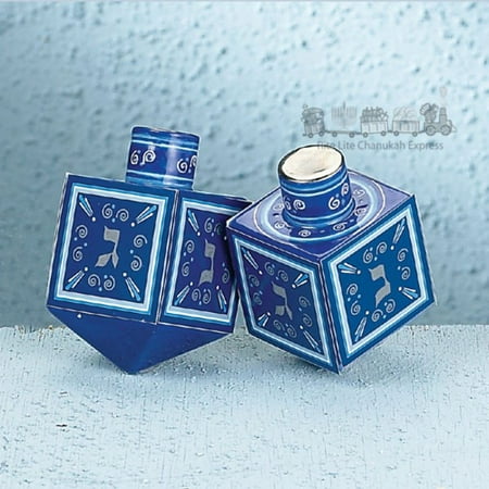 Ceramic Chanukah Salt and Pepper Shakers