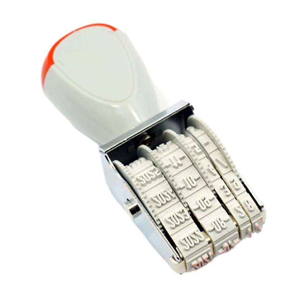 Electronic Time Date Stamp Manual Date Stamp With Black Ink Pad – For ...