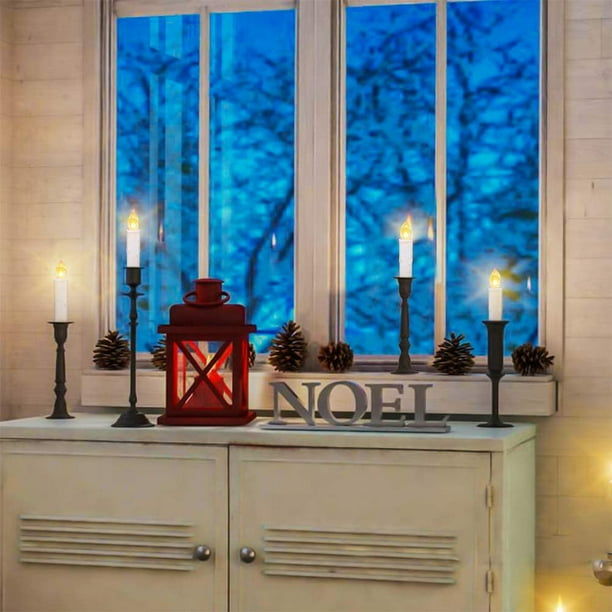 Battery operated window candles shop with suction cups