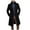 Black Mens Jackets Clearance, variant on BSDJILFG Mens Overcoats Long Sleeve Wrinkle Free Pea Coats Woolen Trench Coats,S-2XL