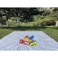 thumbnail image 2 of ZHAOCHENG Esterilla de picnic portátil, impermeable, resistente a la arena y lavable a prueba de humedad, adecuada para playa, césped y viajes, 2 of 5