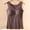 Brown, variant on Women's Wireless Lace Bralette Tank Top with Built-in Bra Pads, Ice Silk Cooling Comfort Camisole, V-neck Supportive Sleep Bra Vest for Everyday Wear, Breathable Stretchy Yoga Tank Gray L