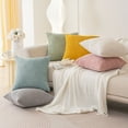 thumbnail image 3 of Nordic style solid color striped corduroy pillow living room sofa cushion cover home decoration pillow cover, 3 of 6