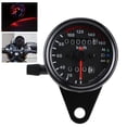 thumbnail image 4 of 1pc Universal Motorcycle Odometer Speedometer with Dual Digital Display for All Motorcycles 12V, 4 of 7