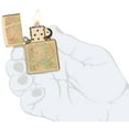 thumbnail image 5 of Zippo Dragonfly Wing Design High Polish Brass Pocket Lighter, 5 of 7