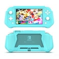thumbnail image 1 of Nintendo Smart Switch Lite Estuche envolvente completo (azul-verde) para divertirse en familia, protección ergonómica, resistente y completa, estuche para accesorios de juegos con carcasa de TPU, 1 of 5