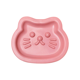 thumbnail image 1 of alhajero decorativo de gato minimalista - figura de resina rosa, 1 of 1