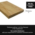 thumbnail image 4 of Premium White Ash Electric/Bass Guitar Wood Body Blank  for DIY and Custom Builds - 21" x 15" x 1-3/4" (2 Piece, Unglued, Planed), 4 of 6