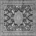thumbnail image 1 of Ahgly Company Indoor Square Persian Gray Traditional Area Rugs, 8' Square, 1 of 1