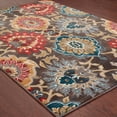 thumbnail image 3 of Avalon Home Sadie Floral Transitional Area Rug, Black, 3 of 3