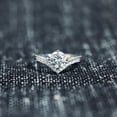 thumbnail image 3 of YYKihy Opening Rings Shiny Silver V Shaped Tiny Cubic Zircon Princess Crown Wedding Rings For Women, 3 of 8