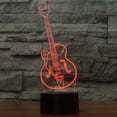 thumbnail image 3 of Uruzuo Guitar Music Note Lamp Themed Gifts Lamps, 3D Optical Illusion Desk Lamp Melody Light, Music Note Decorations, Kids Night Light with Music, Musical Gifts for Men, Xmas Birthday Gifts Decor, 3 of 7