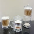 thumbnail image 3 of Cotton Swab Holder Dispenser with Lids Clear Acrylic Storage Box, 3 of 10