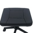 Rolling Office Foot Stool with Wheels, Height Adjustable Leg Rest
