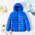thumbnail image 3 of PatPat Kid Boys Girls Puffer Jacket Lightweight Zipper Winter Coat Size 4-13, 3 of 6