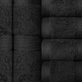 thumbnail image 5 of Premium Egyptian Cotton Highly Absorbent Assorted 6-Piece Plush Towel Set - 13" x 13", 5 of 6