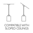 thumbnail image 2 of Design House 577387 Torino Mini Pendant Light, Brushed Bronze, 2 of 5