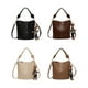 thumbnail image 3 of Minnieouse Bolso bonito para mujer, versátil y ligero, bolso de mujer para otoño e invierno, moderno, práctico y duradero Bolsas de mensajero y de hombro Negro, 3 of 6