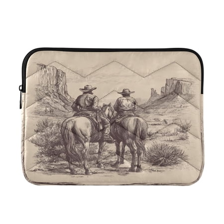 Laptop Bag Laptop Sleeves Laptop Case Laptop Protective Case Cowboys Horse Desert