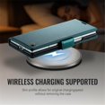 thumbnail image 6 of CaseMe Leather For Samsung Galaxy Z Fold8 Ultra 5G Wallet Case with RFID Blocking, Card Holder Magnetic Clasp Kickstand Folio Case,Green, 6 of 12