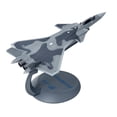 thumbnail image 2 of chino de la aviación del aeroplano de la aviación J20 de la aleación de 1/144 con la regala niños del soporte, 2 of 7
