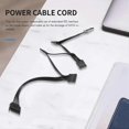 thumbnail image 2 of 15 Pin SATA Power Extension Hard Drive Cable 1 Male to 5 Female Power Supply Splitter Adapter Cable, 2 of 5