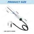 thumbnail image 5 of voltage continuity & current tester 6-12 v circuit long probe tester w/ indicator light - 49 inch cord for low voltage systems, cars, live wires, fuses & battery, 5 of 10