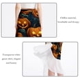 thumbnail image 2 of Pumpkin Stylish Chiffon Summer Beach Dresses for Women, 2 of 6