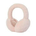 thumbnail image 2 of Eoperou Winter Imitation Hare Fur Earmuffs Girls Cute Solid Color Warm Earmuffs Outdoor Ear Warmer Foldable Soft Furry Ear Covers, 2 of 8