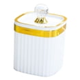 thumbnail image 3 of Lipstore Coffee Nuts Canister Kitchen Food Storage Container for Candy Peanut Cookies White, 3 of 8