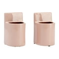 thumbnail image 4 of Sagebrook Home Ceramic 6" Pouch Bookends, Blush, 4 of 9